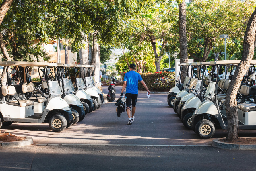 Electric buggies - Abama Golf Tenerife