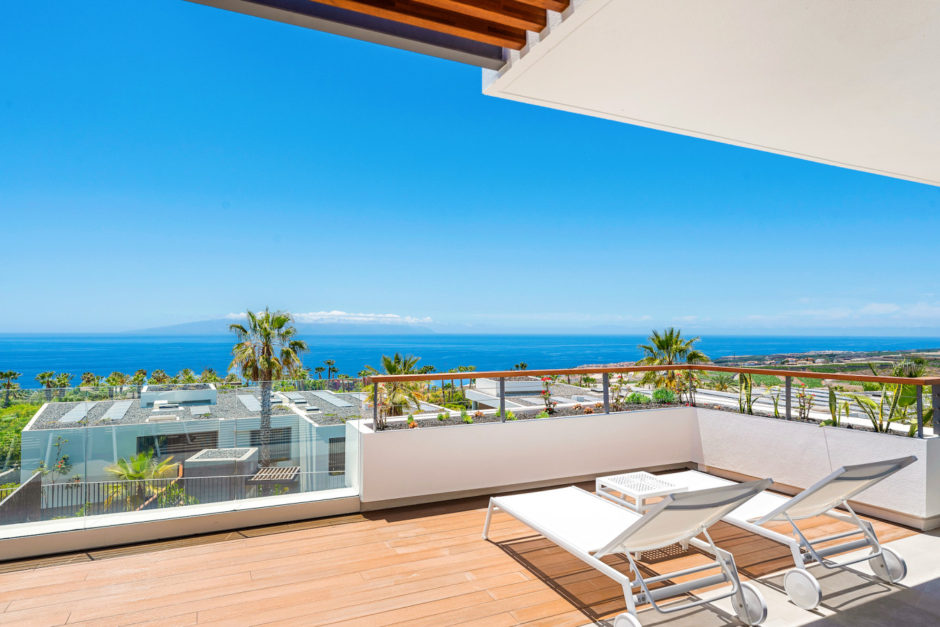 View from terrace - Luxury apartments in Tenerife for sale - Abama Resort